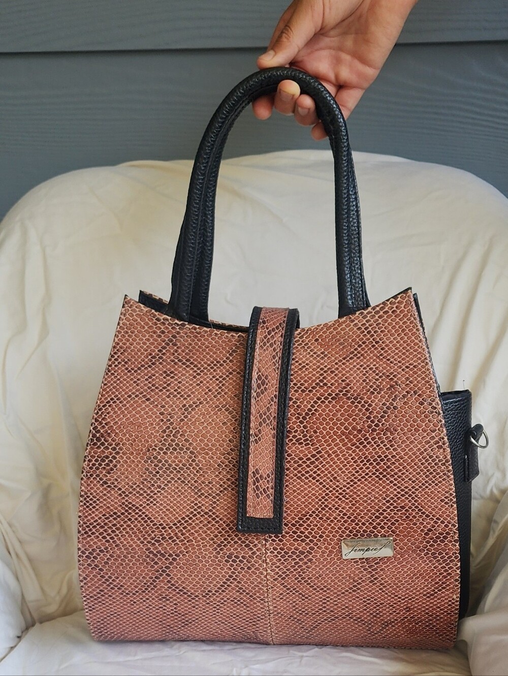 Artisan Mexucan Handbag Vegan Leather